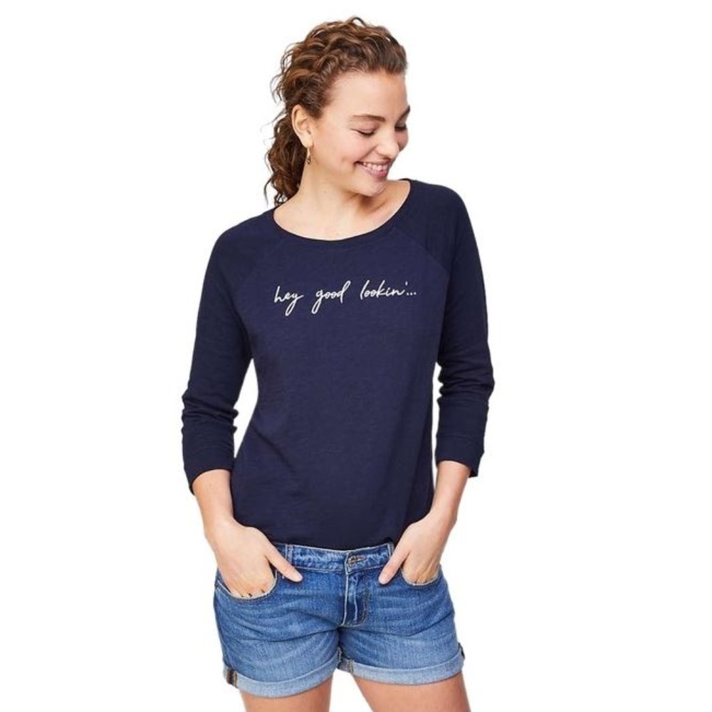 LOFT Hey Good Lookin' Vintage Graphic Sweatshirt